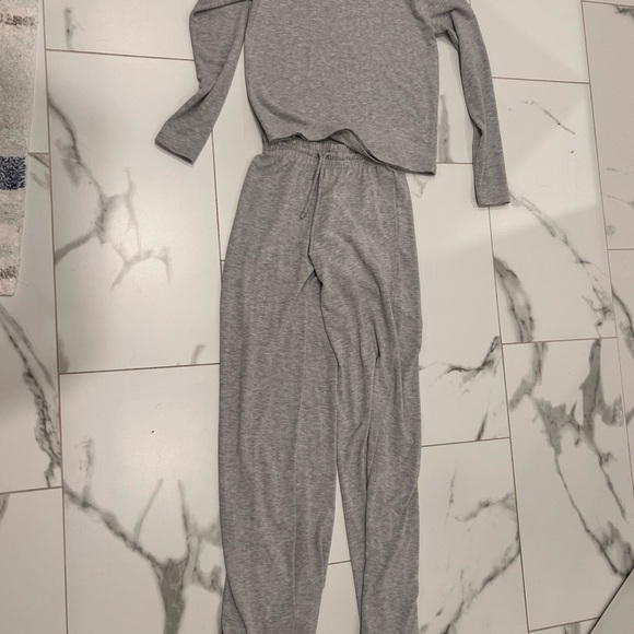 Wilfred Free Heather Gray Lounge Set - 2XS - Picture 7 of 7